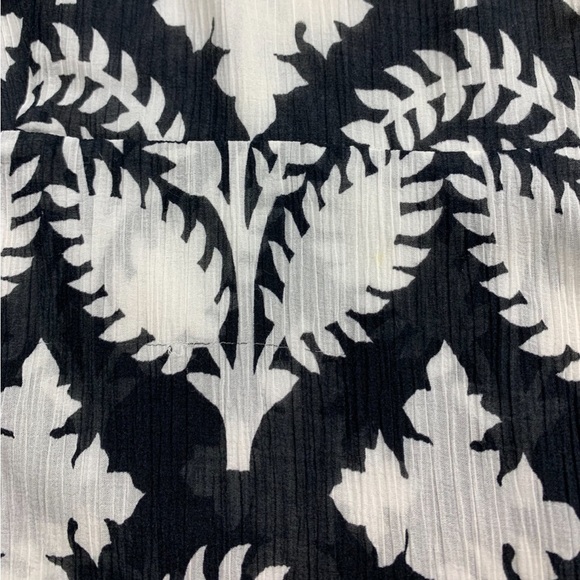 Diane Von Furstenberg Fay Crinkle Cotton Silk Sleeveless Floral Dress - Picture 11 of 14